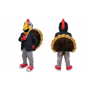 Realistic Lightweight Turkey Mascot Costume