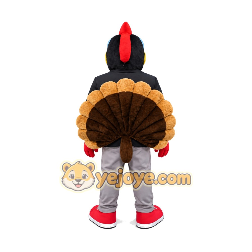 Realistic Lightweight Turkey Mascot Costume