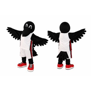 Realistic Raven Mascot Costume
