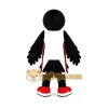 Realistic Raven Mascot Costume Realistic Raven Mascot Costume