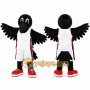 Realistic Raven Mascot Costume