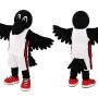 Realistic Raven Mascot Costume