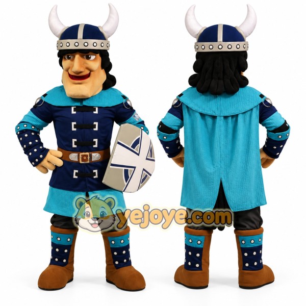 Realistic Vikings Mascot Costume