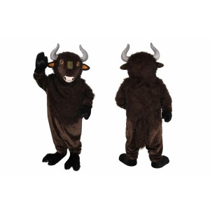 Realistic Buffalo Mascot Costume