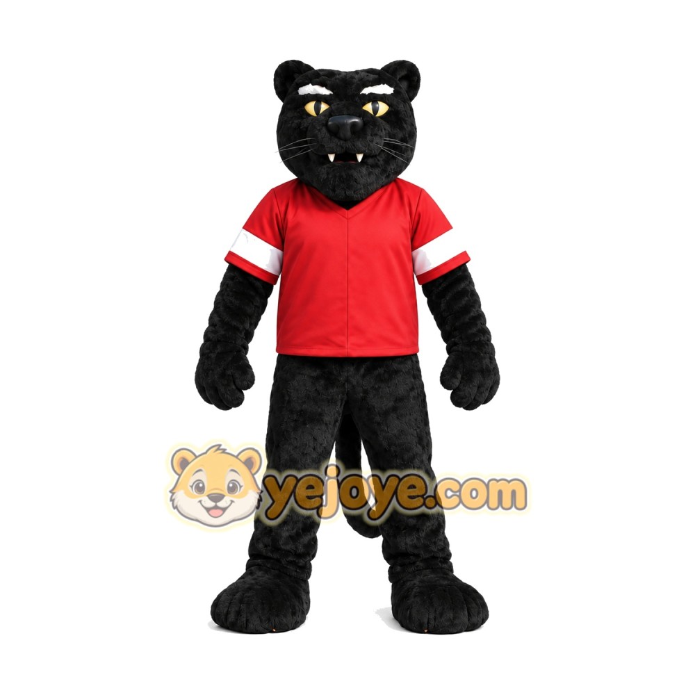 Power Black Panther Mascot Costume