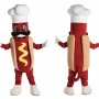 Chef Hot Dog Mascot Costume