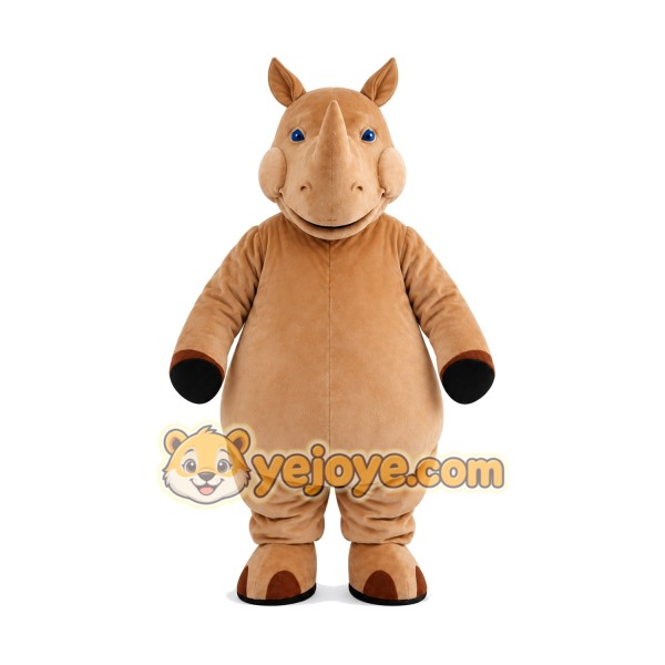 Realistic Rhino Mascot Costume