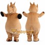 Realistic Rhino Mascot Costume