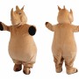 Realistic Rhino Mascot Costume