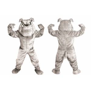 Fierce Lightweight Bulldog Mascot Costume