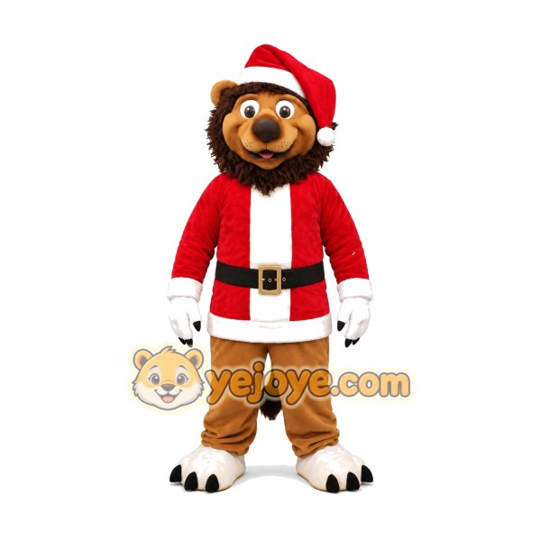 Christmas Lion Mascot Costume