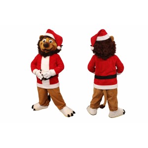 Christmas Lion Mascot Costume