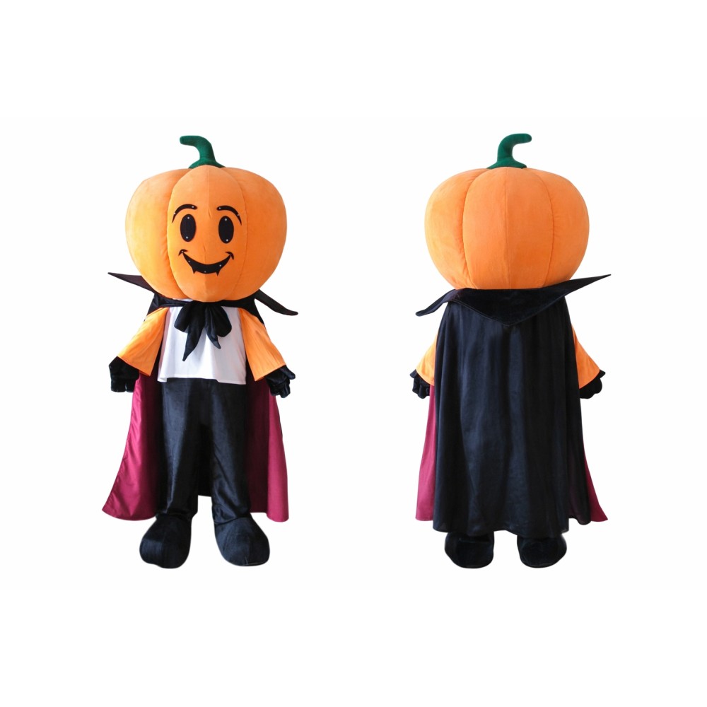 Happy Halloween Pumpkin Mascot Costume