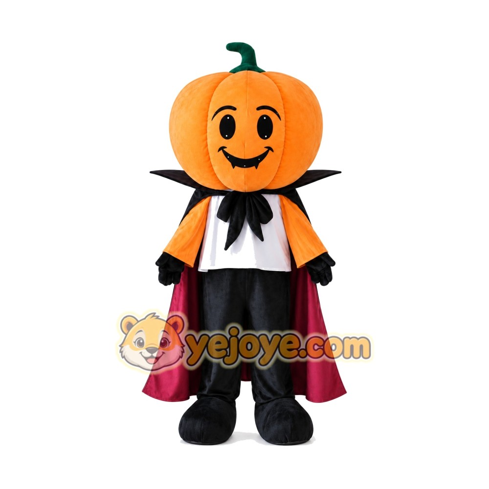 Happy Halloween Pumpkin Mascot Costume Happy Halloween Pumpkin Mascot Costume