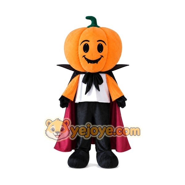 Happy Halloween Pumpkin Mascot Costume