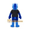 Blue Fish Mascot Costume Blue Fish Mascot Costume
