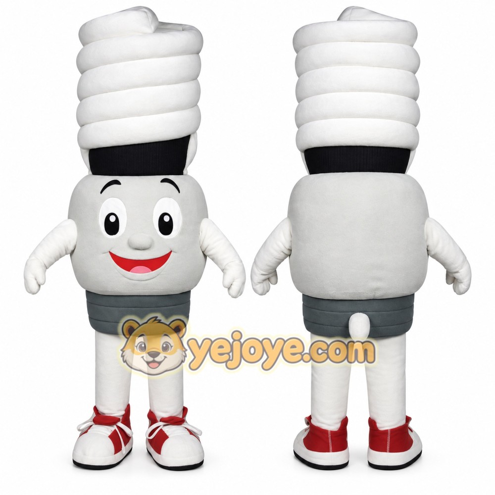 Energy-Saving Lamp Mascot Costume