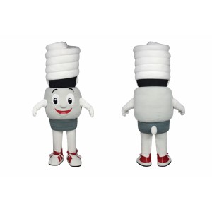 Energy-Saving Lamp Mascot Costume