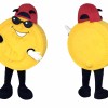 Gold Coin Mascot Costume