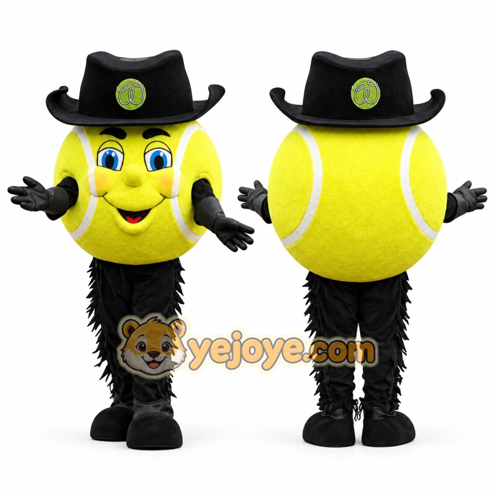 Tennis Ball Mascot Costume Tennis Ball Mascot Costume