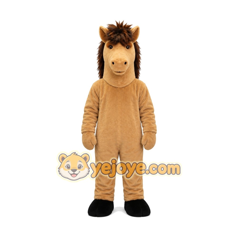Realistic Horse Mascot Costume Realistic Horse Mascot Costume