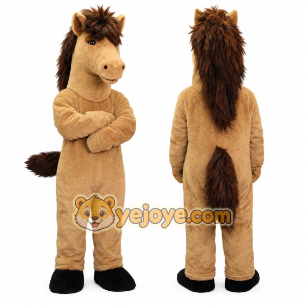 Realistic Horse Mascot Costume