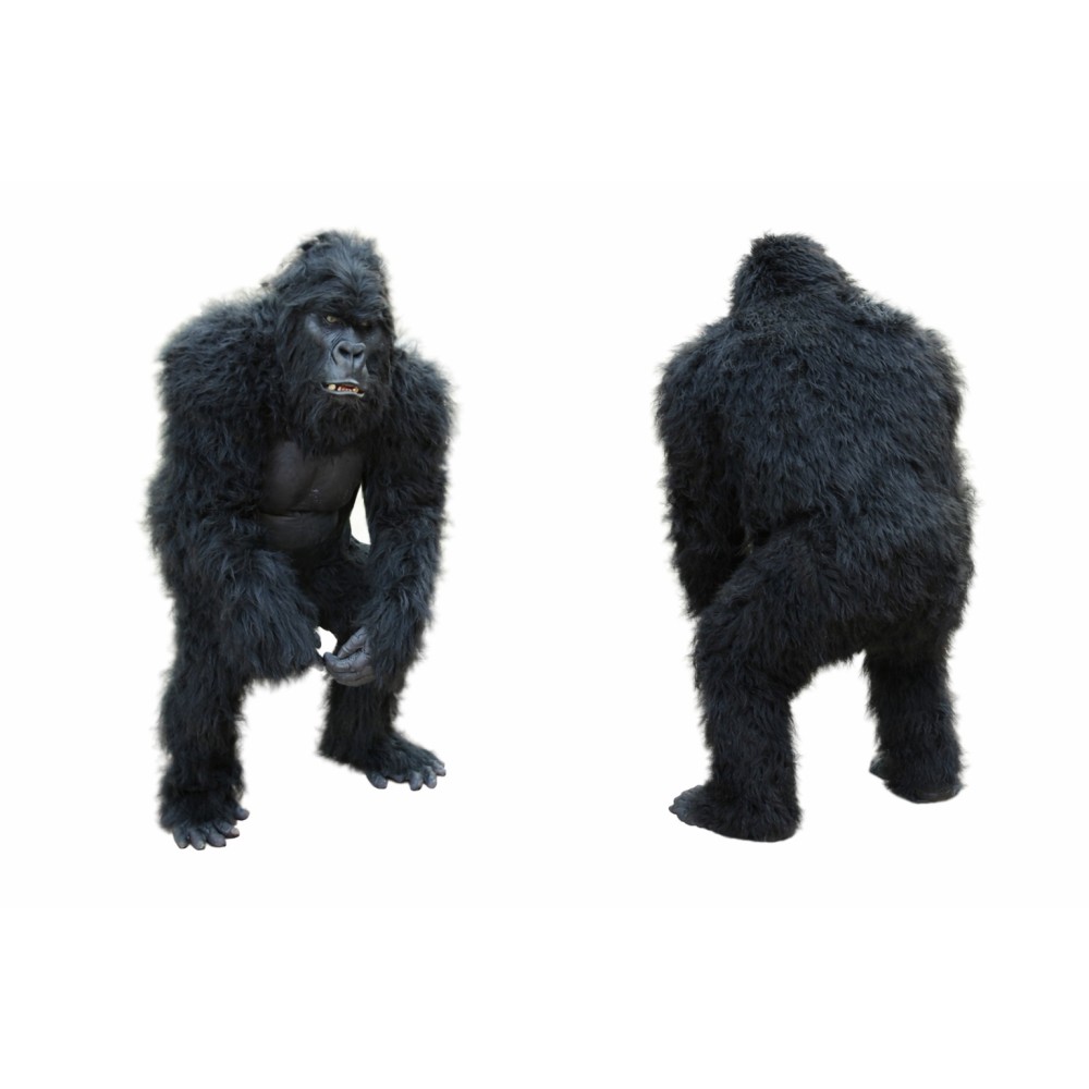 Black Gorilla Mascot Costume
