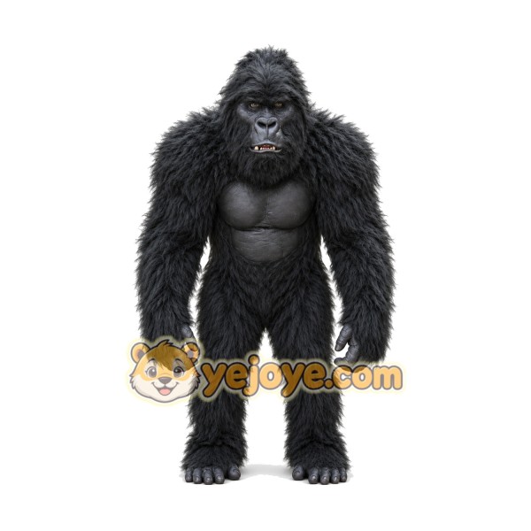 Black Gorilla Mascot Costume