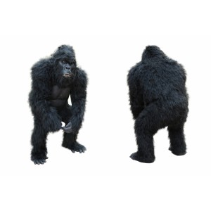 Black Gorilla Mascot Costume