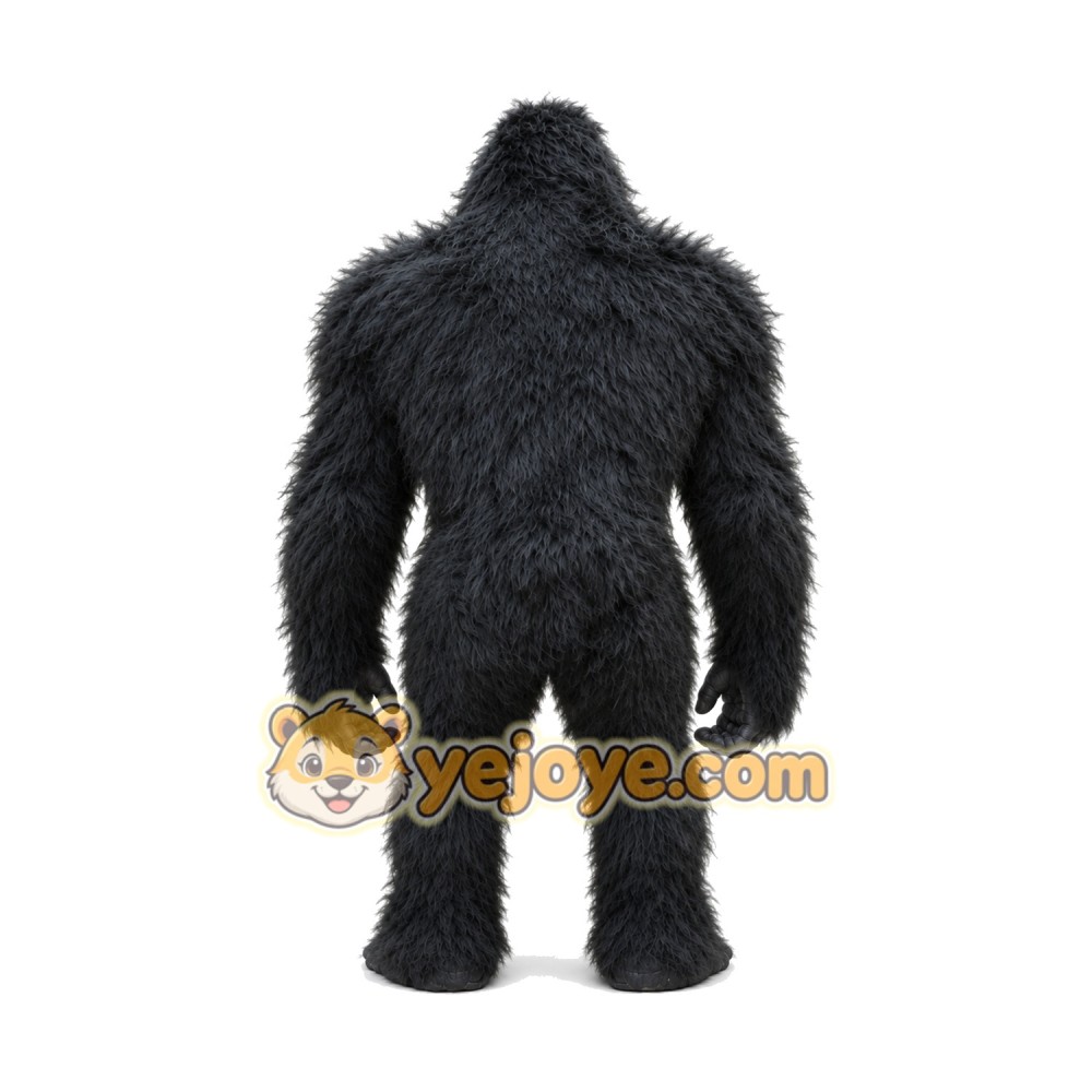 Black Gorilla Mascot Costume