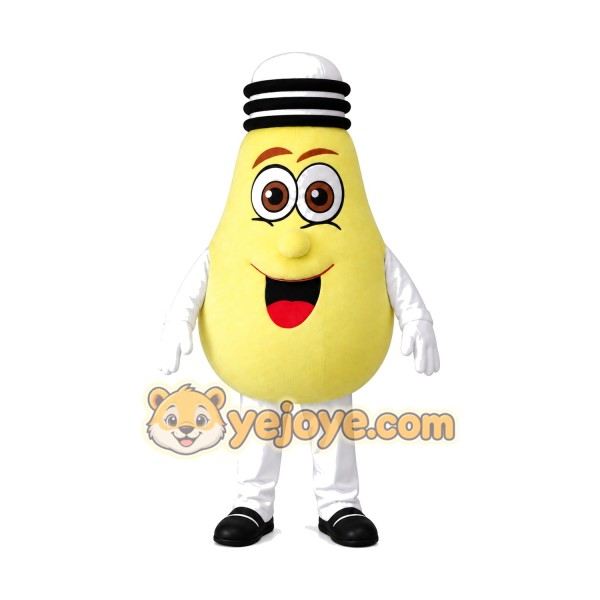 Light Bulb Mascot Costume