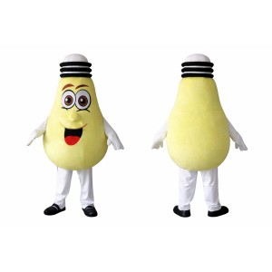 Light Bulb Mascot Costume