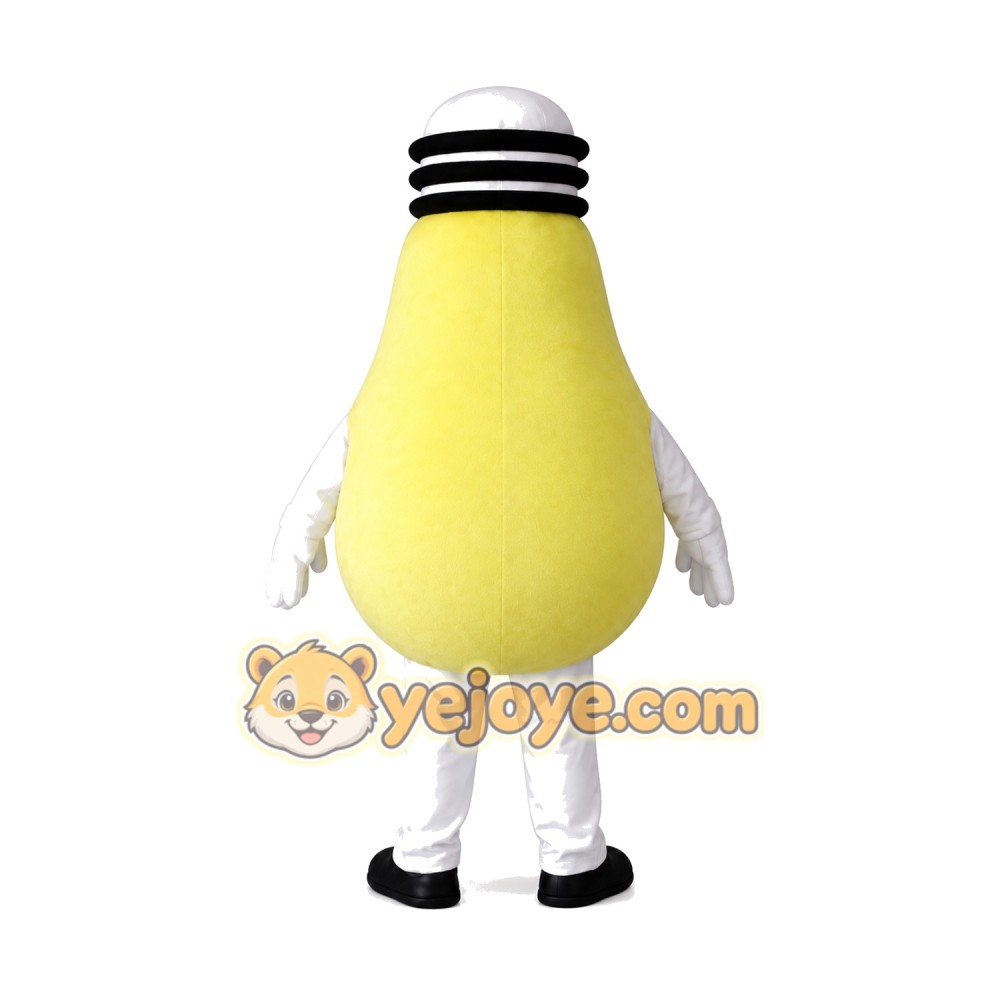 Light Bulb Mascot Costume Light Bulb Mascot Costume