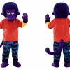 Realistic Purple Monkey Mascot Costume