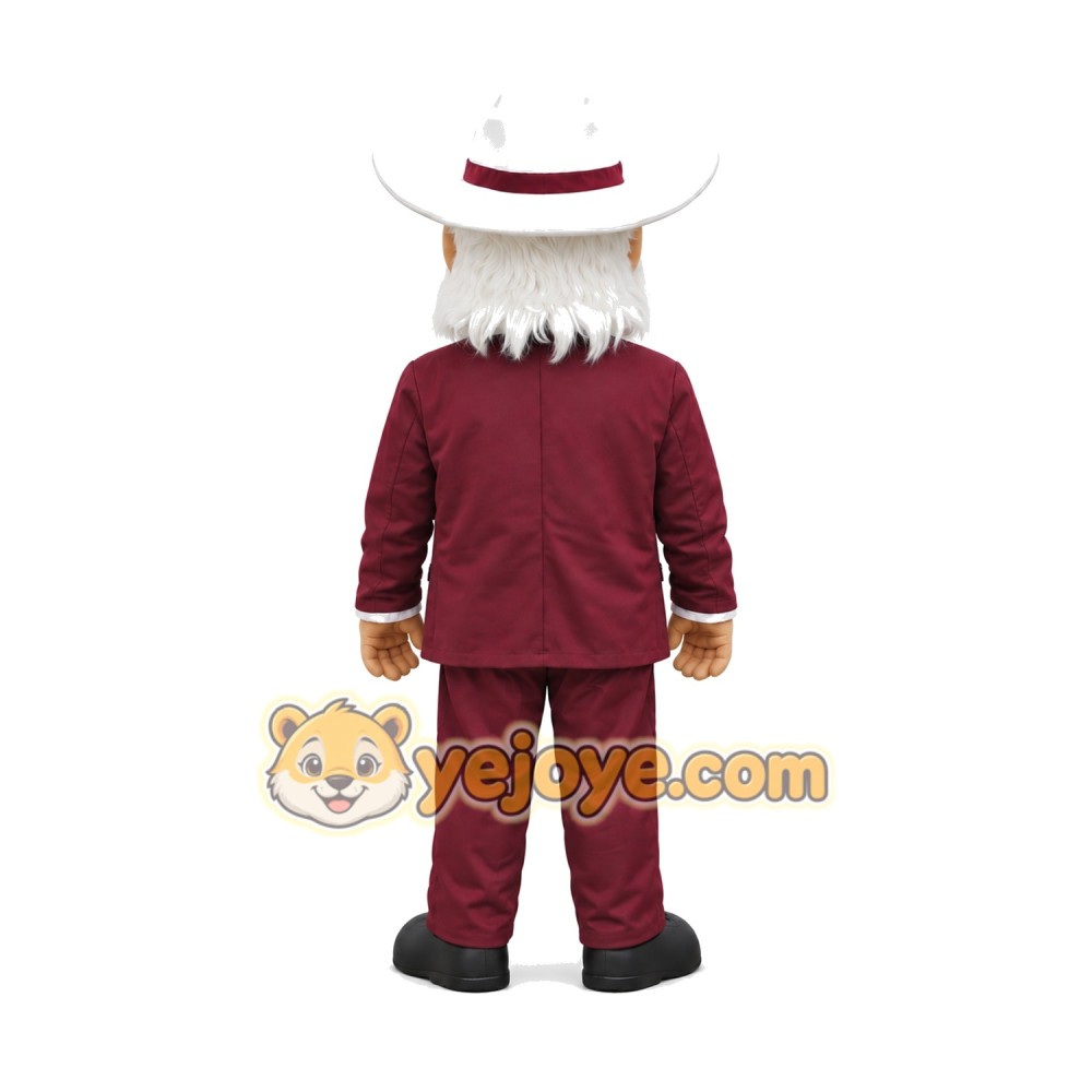 Colonel Mascot Costume Colonel Mascot Costume