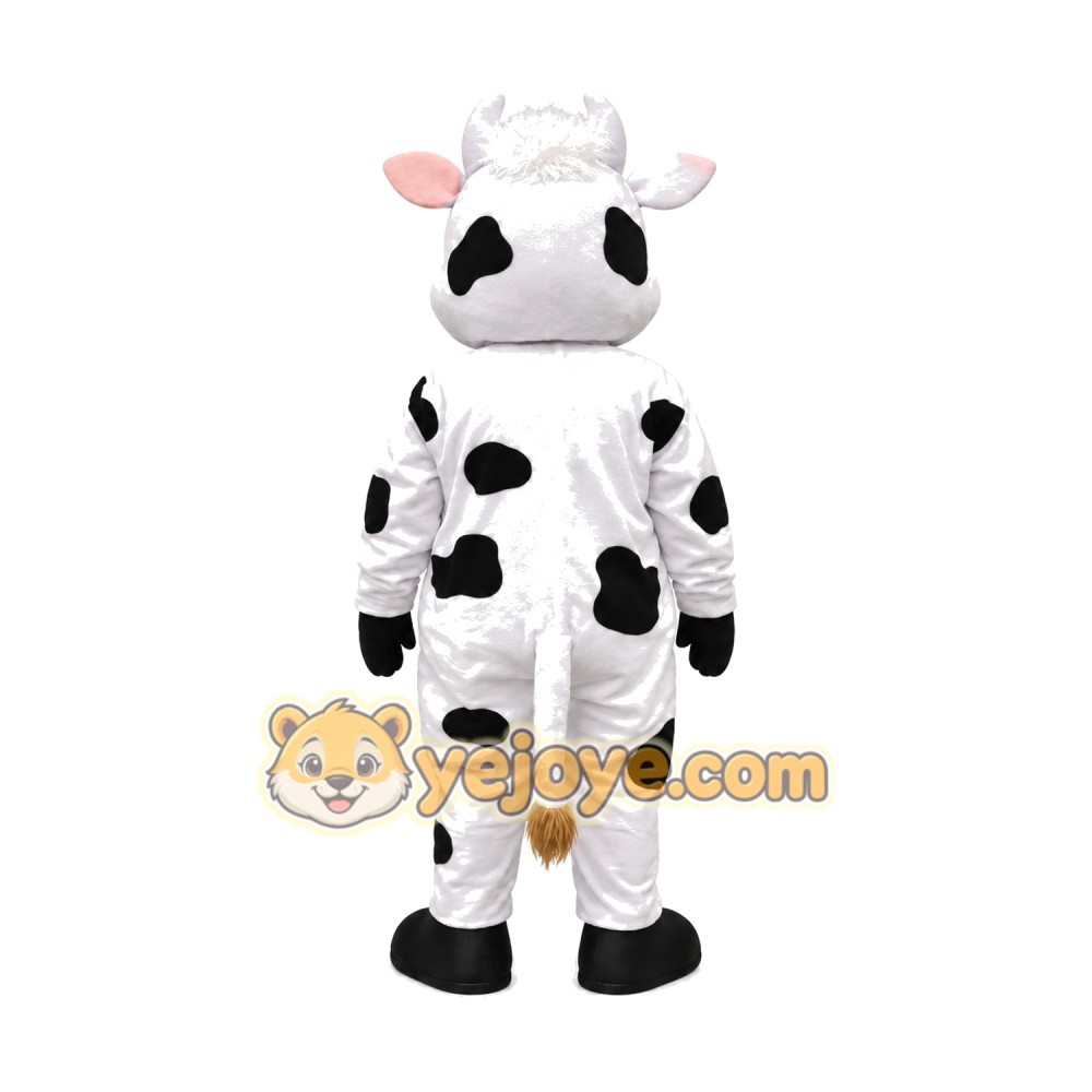 Happy Lightweight Cow Mascot Costume