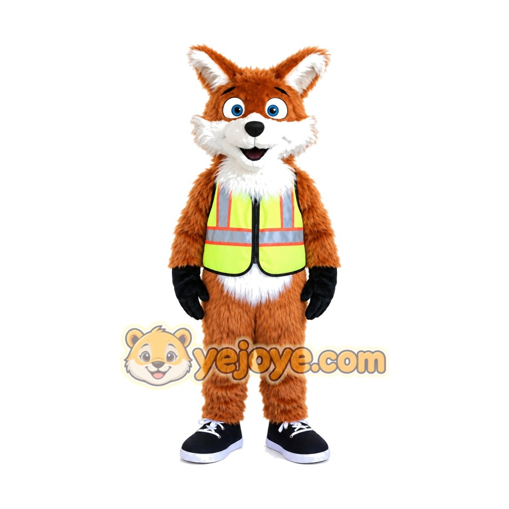 Sport Fox Mascot Costume For Adult