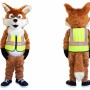 Sport Fox Mascot Costume For Adult
