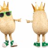 Potato King Mascot Costume
