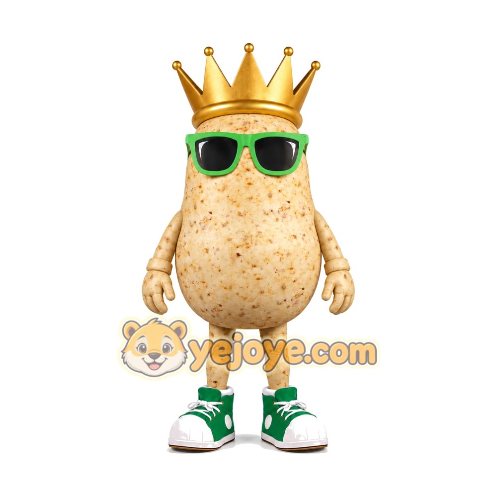 Potato King Mascot Costume