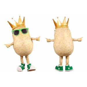 Potato King Mascot Costume