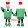 Happy Ice Cream Mascot Costume Happy Ice Cream Mascot Costume