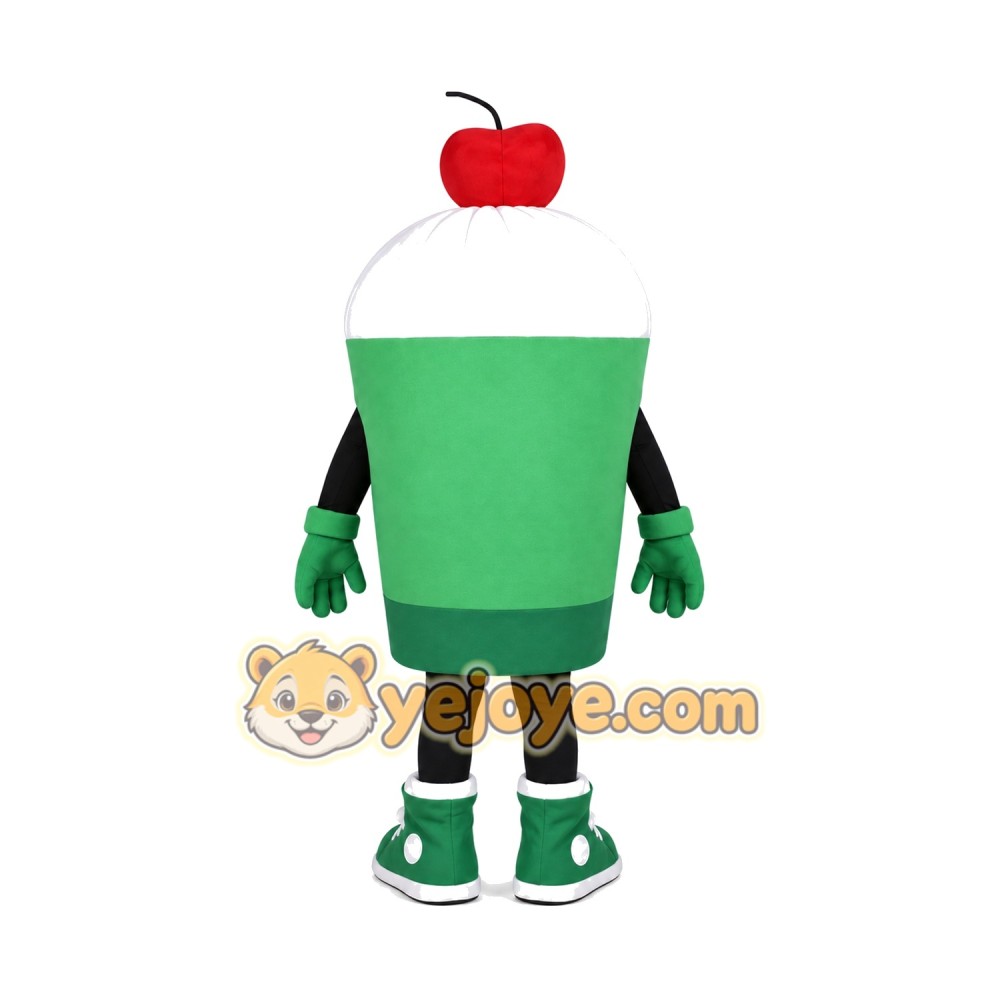 Happy Ice Cream Mascot Costume Happy Ice Cream Mascot Costume