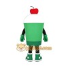 Happy Ice Cream Mascot Costume Happy Ice Cream Mascot Costume