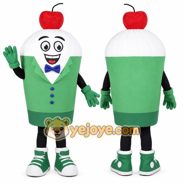 Happy Ice Cream Mascot Costume