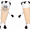 Happy Ice Cream Cone Mascot Costume