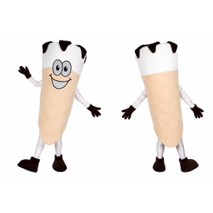 Happy Ice Cream Cone Mascot Costume