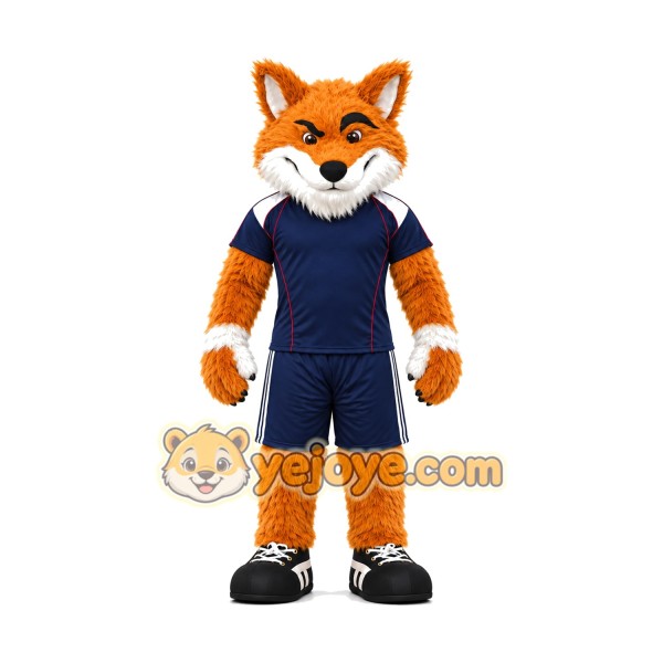 Sport Lightweight Fox Mascot Costume