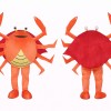 Friendly Crab Mascot Costume