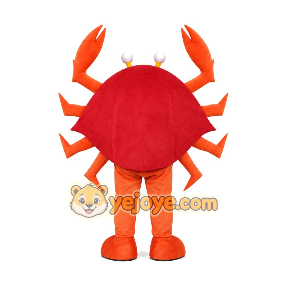 Friendly Crab Mascot Costume Friendly Crab Mascot Costume